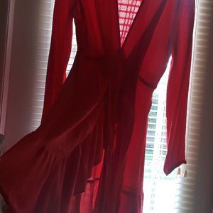 Beautiful Red Dress. Size 6-8